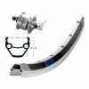 Roue Avant 700 Mm Avec Moyeu Dynamo Shimano DH-3N72 Et Jante Exal ZX 19